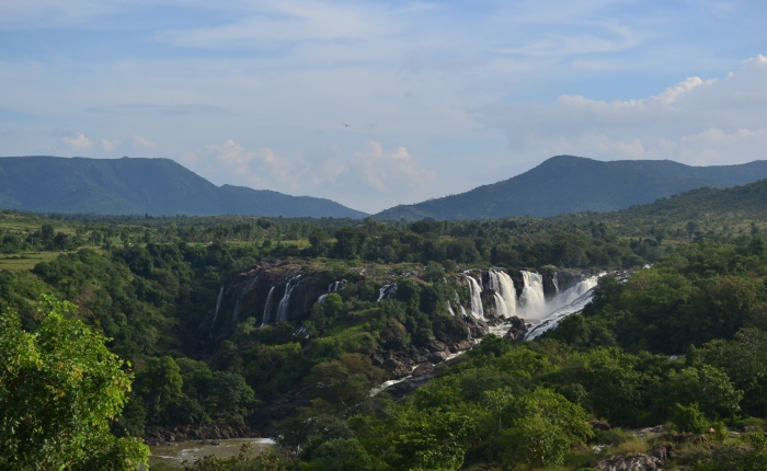 Shivanasamudra water falls, Karnataka